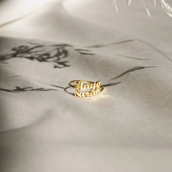Name art ring deals