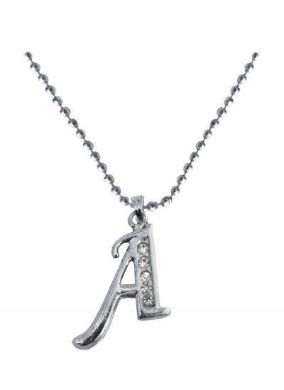 Personalized Alphabet Zircon Necklace