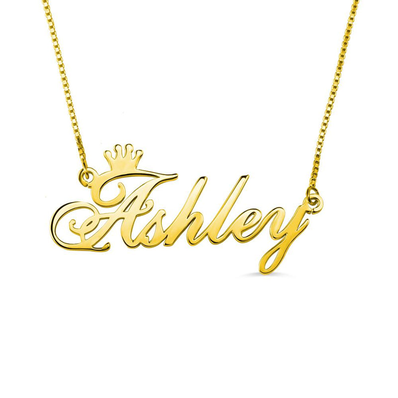 Personalized Single Name Necklace