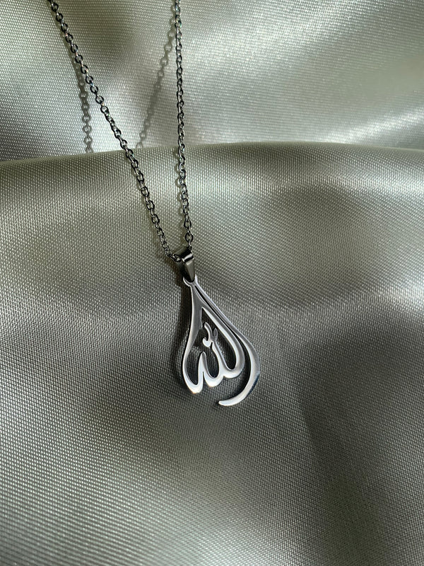 Allah SWT Teardrop Necklace