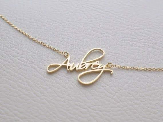 Personalize Signature Necklace