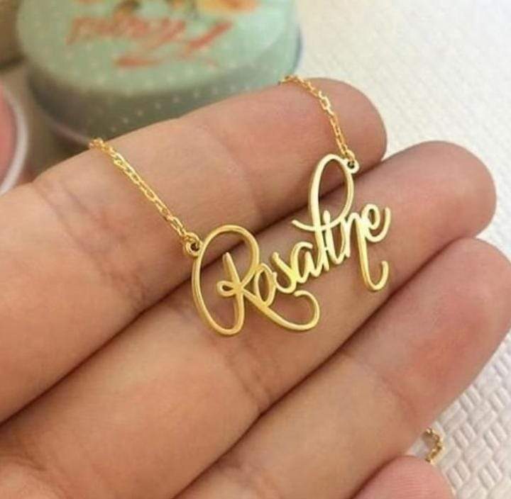 Personalize Signature Necklace