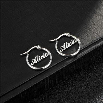 Personalized Name Earrings Unique Gifts