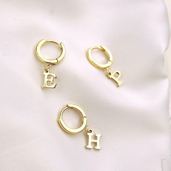 Personalized Alphabet Earrings