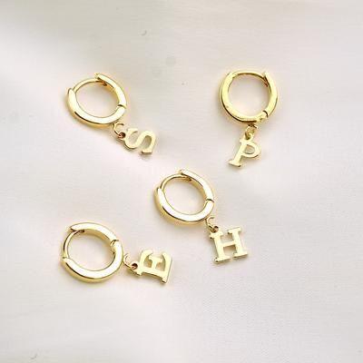 Personalized Alphabet Earrings