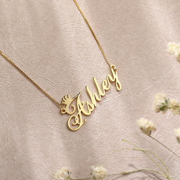 Personalized Single Name Necklace