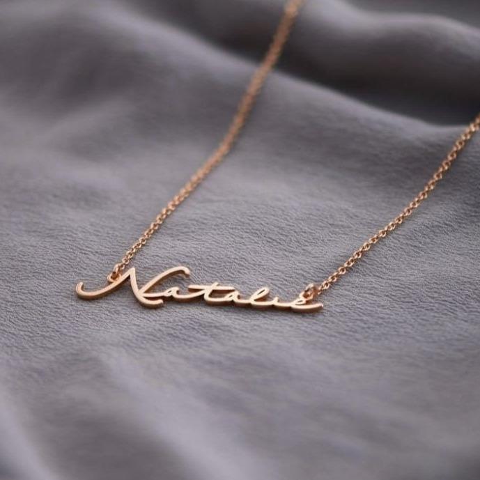 Personalize Signature Necklace