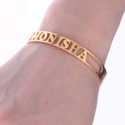 Duo Personalized Name Bangle