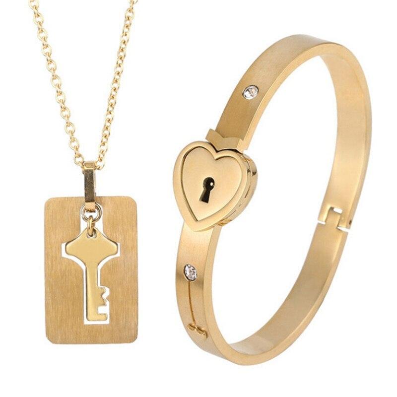 Forever Love Lock & Key Couple Bracelet (Latest Fashion)