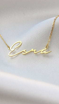 Personalize Signature Necklace