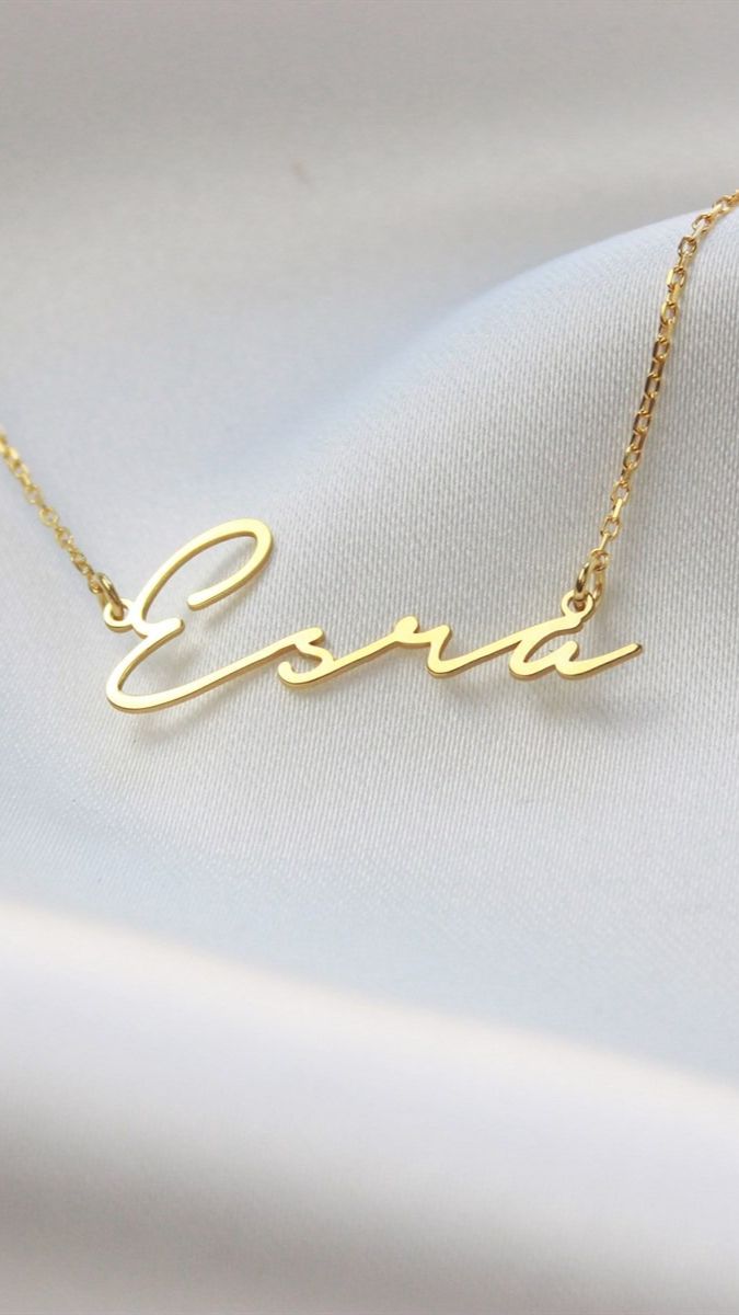 Personalize Signature Necklace